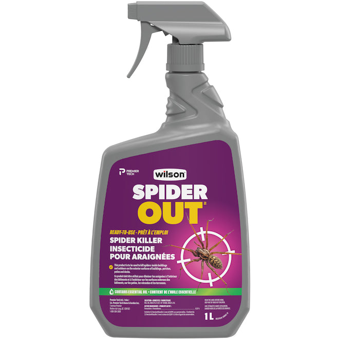 Insecticide pour araignées Spider Out - 1 L Wilson