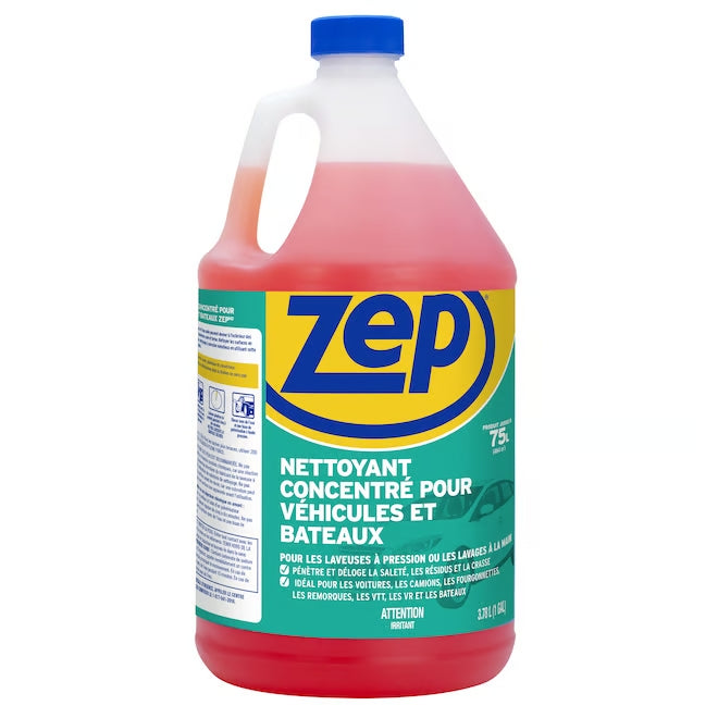 Nettoyant concentré Zep pour voitures et bateaux - 3.78 L - Quincaillerie G.H. Berger
