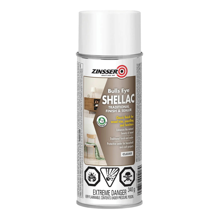 Gomme laque claire en aérosol - 340 g