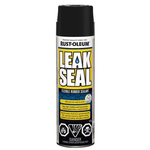 Calfeutrant en caoutchouc flexible Leak Seal aérosol - Noir - 405 g