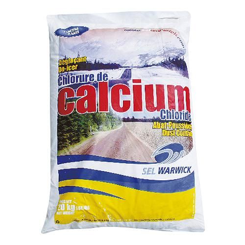 Chlorure de calcium - Sel Warwick - 20kg